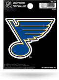 St Louis Blues 3 Inch Decal Sticker, Flat Vinyl, Die Cut, Full Adhesive Backing