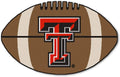 Texas Tech University Red Raiders Floor Mat Area Rug, 20x32 Inch, Non-Skid Backing, Football Design