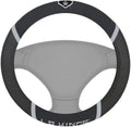 Los Angeles Kings Steering Wheel Cover Premium Embroidered Black 15 Inch