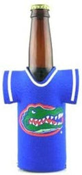 University of Florida Gators 16oz Drink Bottle Cooler Insulated Neoprene Beverage Holder, Team Jersey Design
