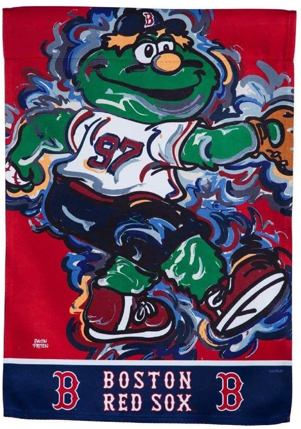 Boston Red Sox Premium Garden Flag Banner, Double Sided, 13x18 Inch