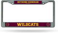 Bethune Cookman University Wildcats Metal License Plate Frame Chrome Tag Cover 12x6 Inch
