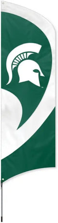 Michigan State University Spartans Tailgating Flag Kit 8.5 x 2.5 feet with Pole