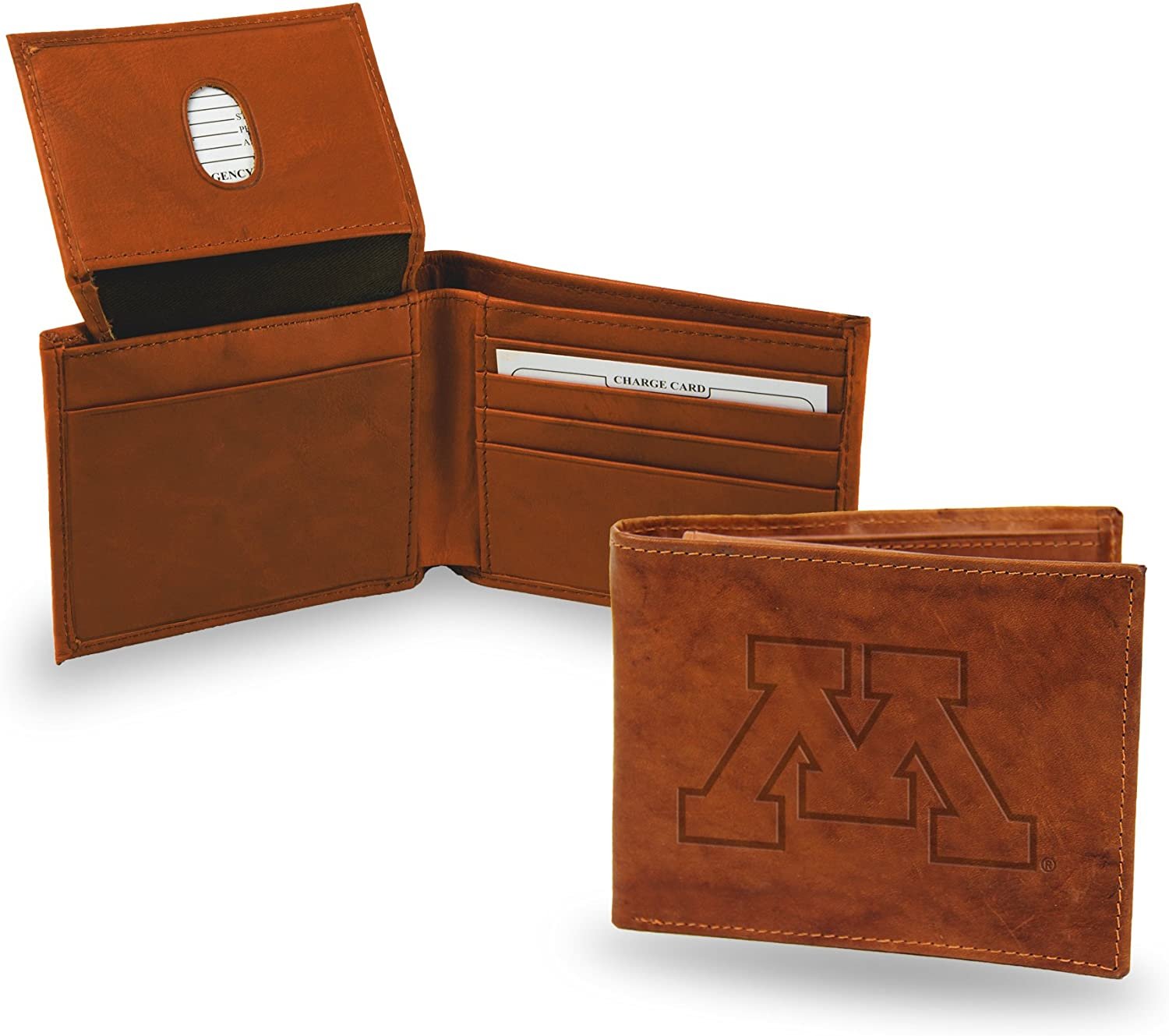 Minnesota Golden Gophers Embossed Billfold Wallet