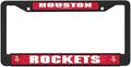 NBA Rockets Plastic Frame, Black, 15 x 8