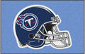 Tennessee Titans Floor Mat Area Rug, 20x30 Inch, Nylon, Anti-Skid Backing