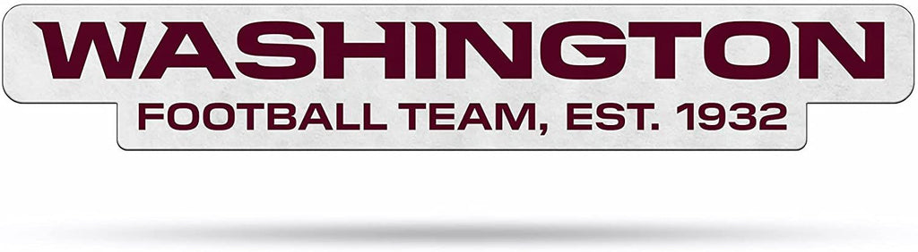 Washington Commanders Football Team Soft Felt Pennant, Logo Design, Shape Cut, 18 Inch, Easy To Hang