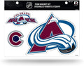 Colorado Avalanche Die Cut Team Magnet Set Sheet