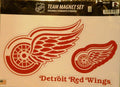 Detroit Red Wings Multi Magnet Sheet Shape Cut 8x11 Inch