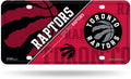 Toronto Raptors Metal Tag License Plate Novelty 6x12 Inch Split Design
