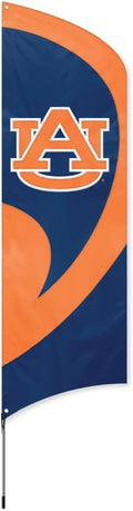 Auburn University Tigers Tall Team Flag Tailgating Flag Kit 8.5 x 2.5 feet with Pole