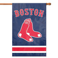 Boston Red Sox Premium Double Sided Banner Flag, Applique Embroidered, 28x44 Inches