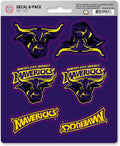 Mississippi State University Bulldogs 6-Piece Decal Sticker Set, 5x6 Inch Sheet, Gift for football fans for any hard surfaces around home, automotive, personal items