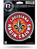 University of Louisiana Lafayette Raging Cajuns 5 Inch Die Cut Flat Vinyl Decal Sticker Adhesive Backing