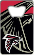 Atlanta Falcons Heavy Duty Metal Bottle Opener Credit Card Size 2 x 3.25 Inch