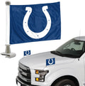 ProMark NFL Indianapolis Colts Flag Set 2-Piece Ambassador Style, Team Color, One Size