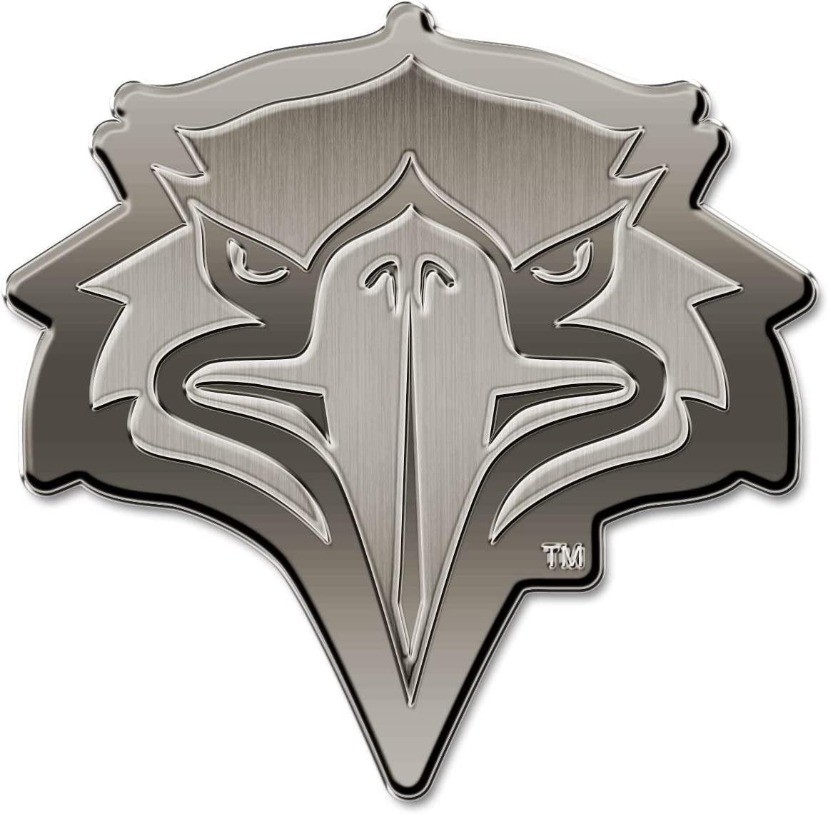 Morehead State Eagles Solid Metal Auto Emblem Antique Nickel for Car/Truck/SUV