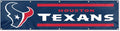 Houston Texans Huge 8x2 Feet Premium Emboridered Banner Flag Metal Grommets