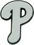 Philadelphia Phillies Solid Metal Raised Auto Emblem Decal Adhesive Backing