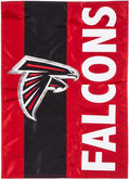 Atlanta Falcons Double-Sided Embroidered Logo Applique Flag 28 x 44 inches