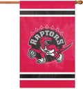 Toronto Raptors House Banner Flag Applique Embroidered Double Sided 44 x 28