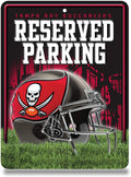 Tampa Bay Buccaneers Metal Parking Sign