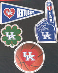 Kentucky Wildcats 4 Piece Magnet Set