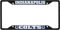FANMATS 31358 Indianapolis Colts Metal License Plate Frame Black Finish