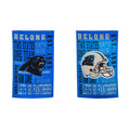 Carolina Panthers Premium Garden Flag Banner, Double Sided, Fan Rules, 13x18 Inch