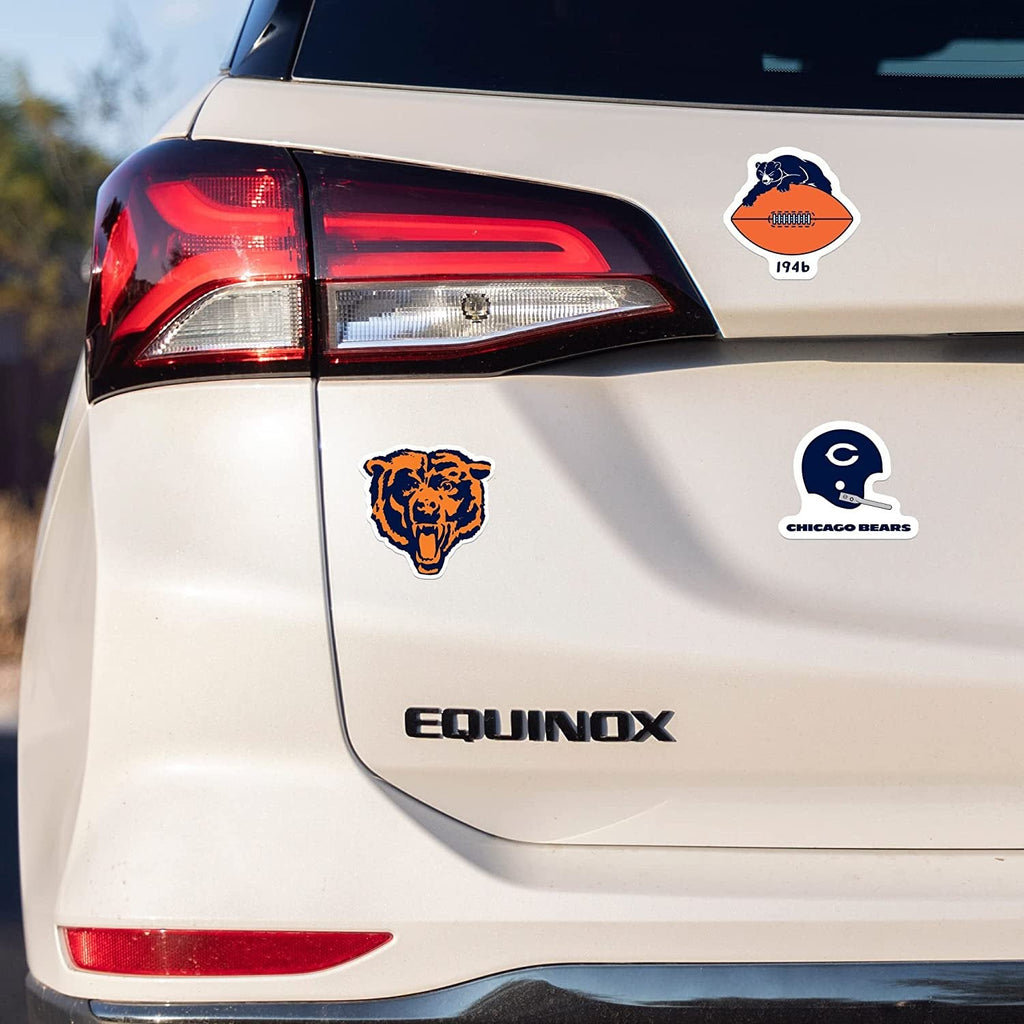 Rico Industries NCAA Montana State Bobcats 3-Piece Retro Spirit Decals Retro Decal Set
