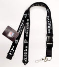 Atlanta Falcons Blackout Design Premium Lanyard Keychain Double Sided Breakaway Safety Design Adult 18 Inch