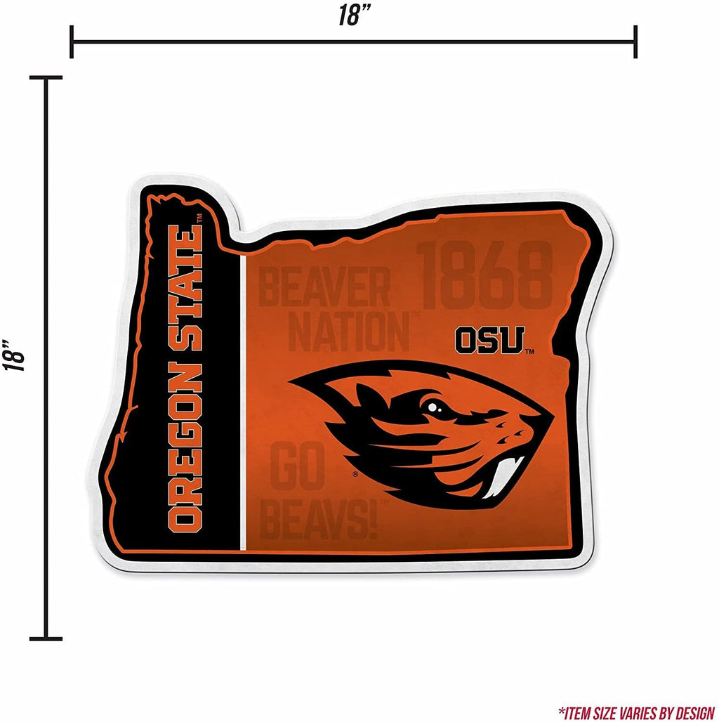 Oregon State Beavers Pennant State Shape 18 Inch Soft Felt University of