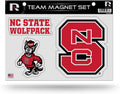 North Carolina State Wolfpack Die Cut Team Magnet Set Sheet University of