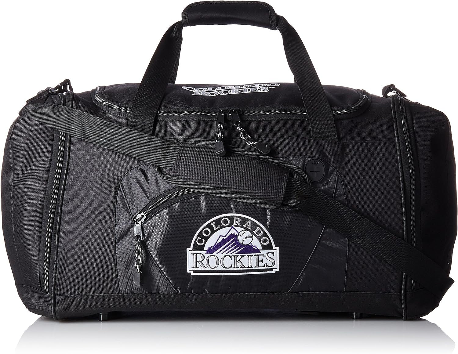Kansas City Royals Premium Duffel Bag Roadblock Design Embroidered Logo 20 Inch