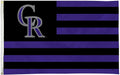 Colorado Rockies Flag Banner 3x5 Country Design Premium Outdoor House Baseball