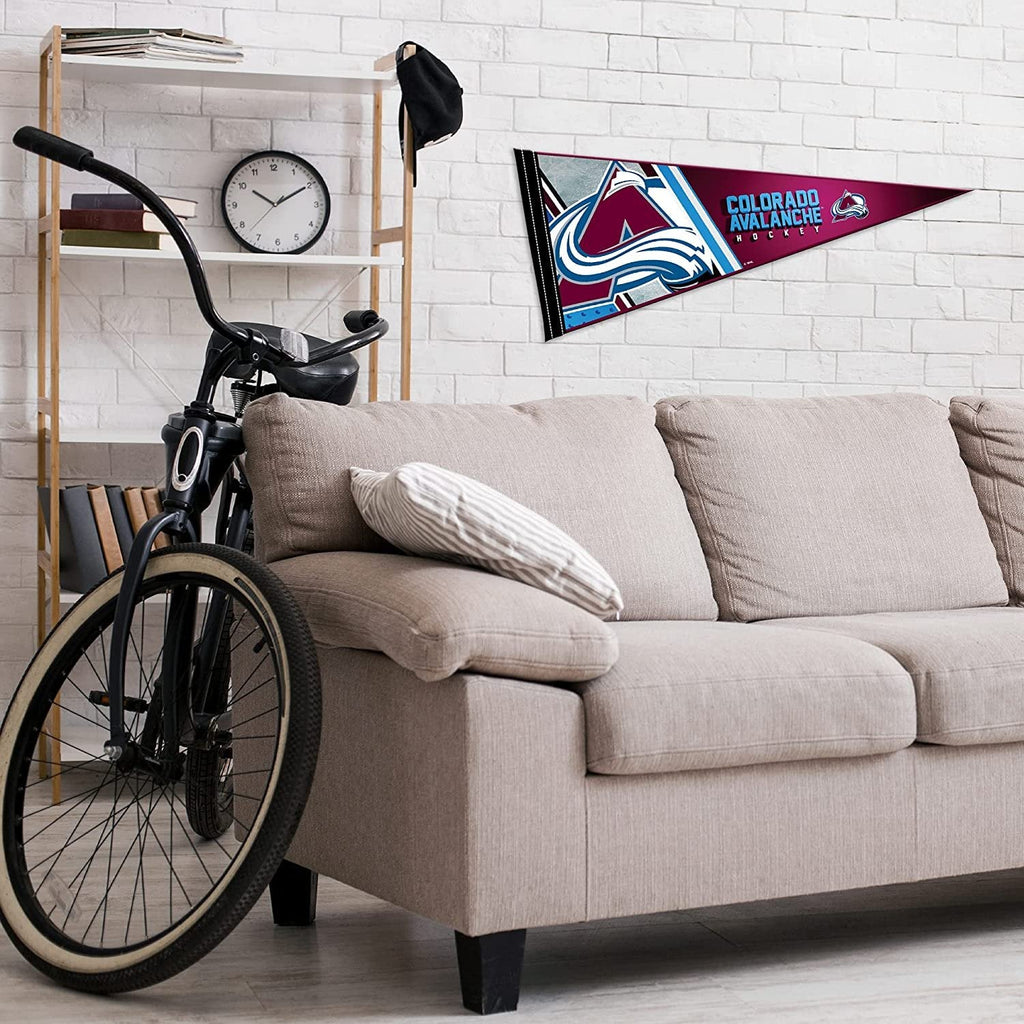 Colorado Avalanche Primary Pennant 12" x 30" Soft Felt