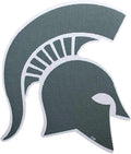 Michigan State University Spartans 12 Inch Preforated Window Film Decal Sticker, One-Way Vision, Adhesive Backing