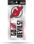 New Jersey Devils Double Up Die Cut 2-Piece Sticker Sheet