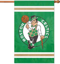 Boston Celtics House Banner Flag Applique Embroidered Double Sided 44x28 Inch