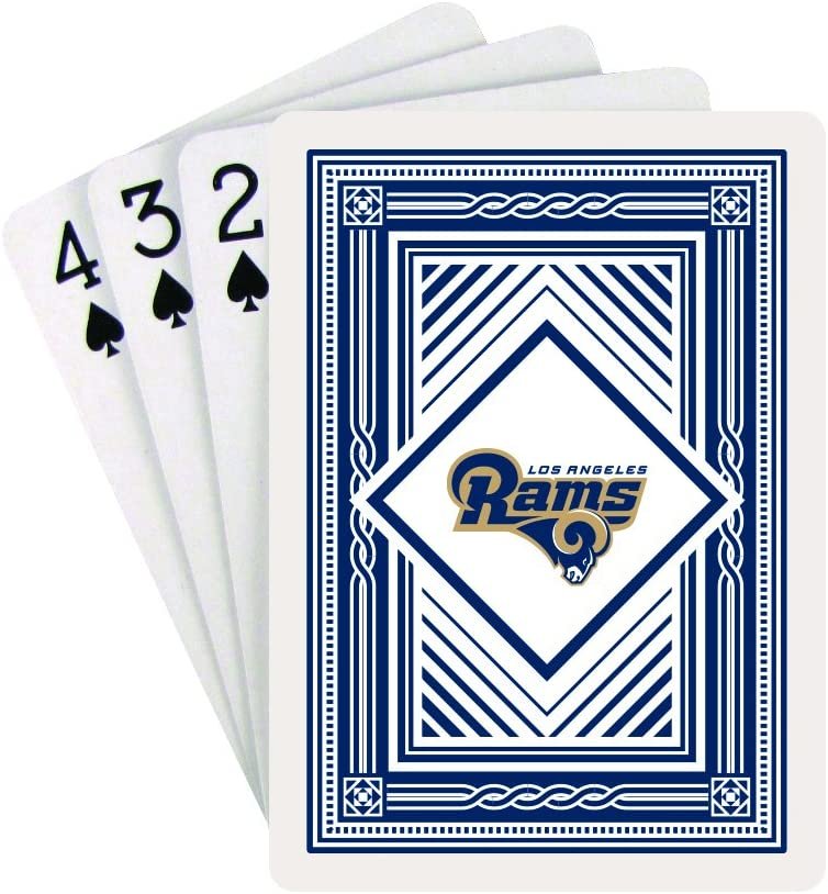 NFL LOS ANGELES RAMS PLAYING CARDS (CLASSIC BACK, ONE DECK)