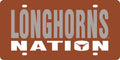 University of Texas Longhorns Premium Laser Cut Tag License Plate, Nation Design, Mirrored Acrylic Inlaid, 12x6 Inch