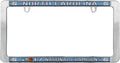 University of North Carolina Tar Heels 2017 Champions License Plate Frame Tag Cover, Laser Mirrored Inserts, 12x6 Inch