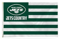 New York Jets Premium 3x5 Feet Flag Banner, Country Design, Metal Grommets, Outdoor Use, Single Sided