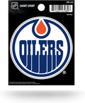 Edmonton Oilers 3 Inch Decal Sticker, Flat Vinyl Die Cut, Full Adhesive Backing