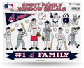 Cleveland Indians Family Decal Set