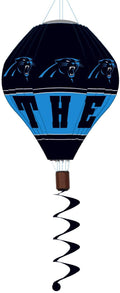 Carolina Panthers Outdoor Balloon Spinner Wind Flag, Hanging Design, 55x15x15 Inch