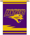 BSI NCAA Northern Iowa Panthers 2-Sided 28x40 House Banner with Pole Sleeve