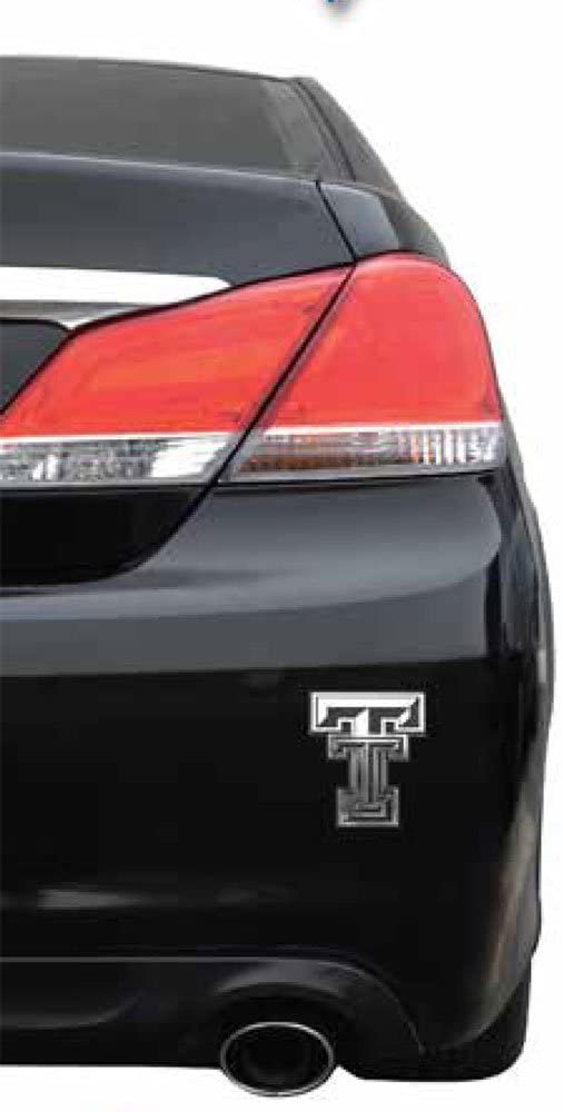 University of Florida Gators Auto Emblem, Plastic Molded, Silver Chrome Color, Raised 3D Effect, Adhesive Backing