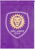 Orlando City SC MLS Premium Garden Flag Applique & Embroidered Banner Soccer MLS Football Club