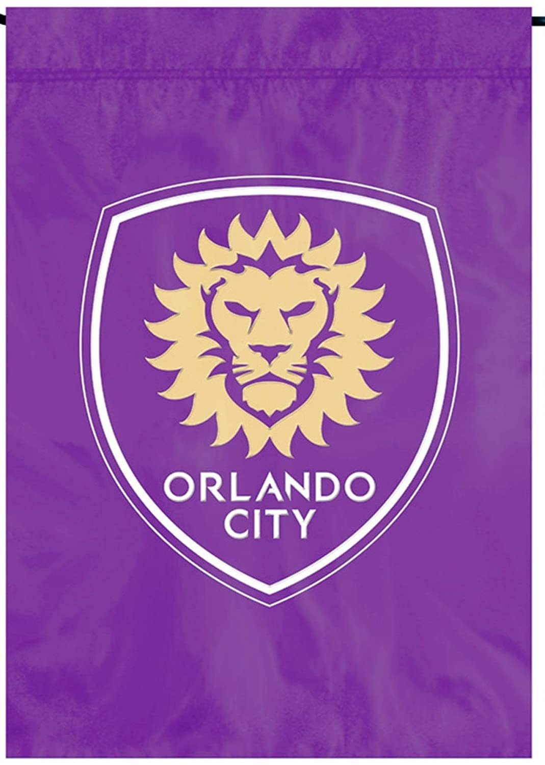 Orlando City SC MLS Premium Garden Flag Applique & Embroidered Banner Soccer MLS Football Club